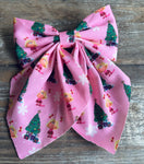 Pink Cindy Lou Croquette Bows