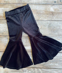 Black Velvet Pants